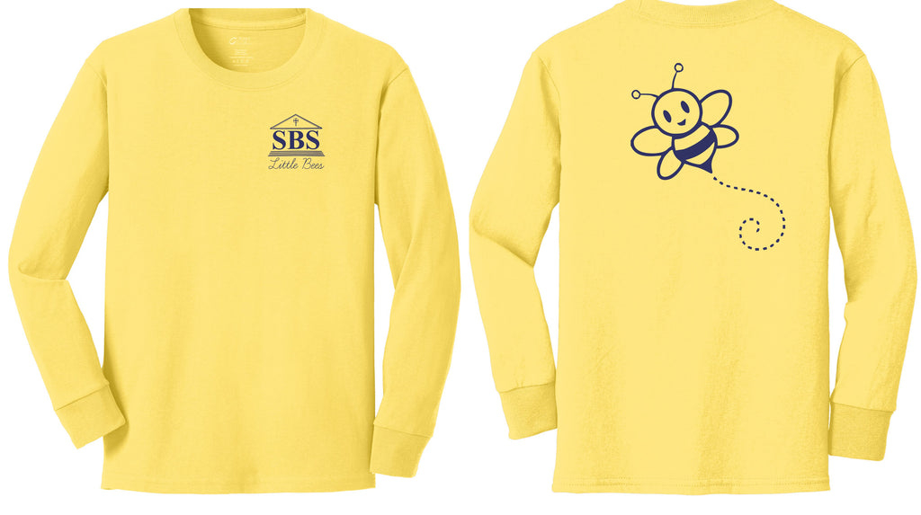 Long Sleeve Little Bees T-Shirt (YXS)