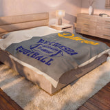 Bethesda Dawgs Football Velveteen Blanket