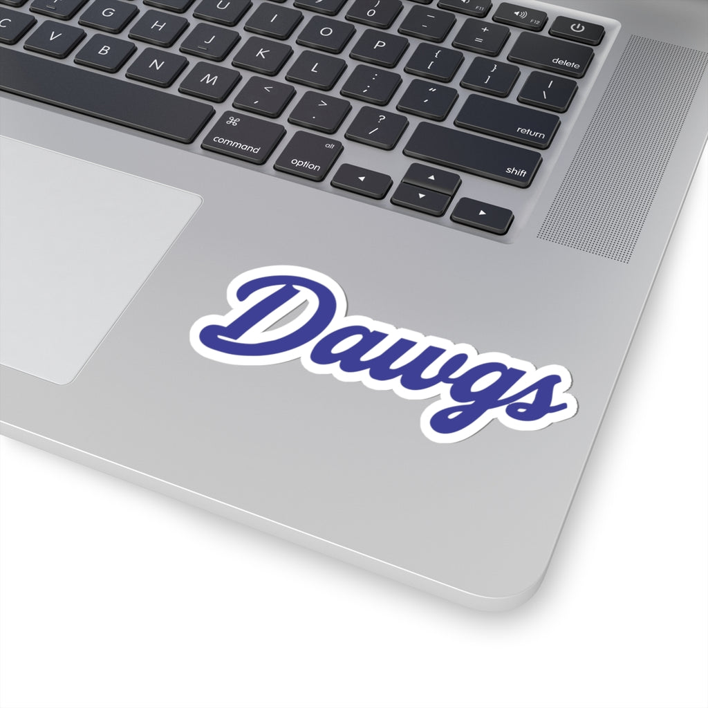 Dawgs Script Vinyl Sticker