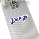 Dawgs Script Vinyl Sticker
