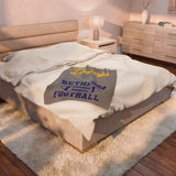 Bethesda Dawgs Football Velveteen Blanket
