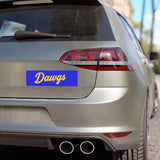 Dawgs  Car Magnet