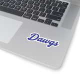Dawgs Script Vinyl Sticker