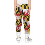 Maryland Flag Youth Joggers — AOP State Pride Sweatpants