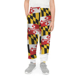 Maryland Flag Youth Joggers — AOP State Pride Sweatpants
