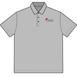 Men's Branded Polo Shirt — 'Weekend Getaway' Balloon Logo