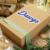 Dawgs Script Vinyl Sticker