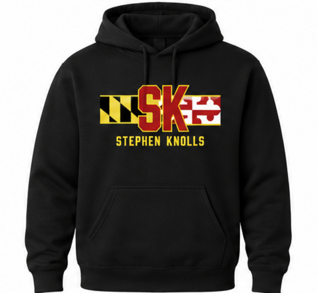 Stephen Knolls Black Softstyle Hooded Sweatshirt