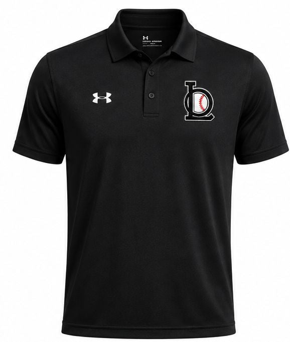 Black UA Ole Liners Tech Polo