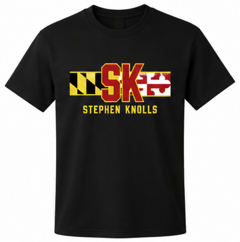 Stephen Knolls Black CVC Tee