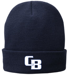Club Blue Fleece-Lined Knit Cap