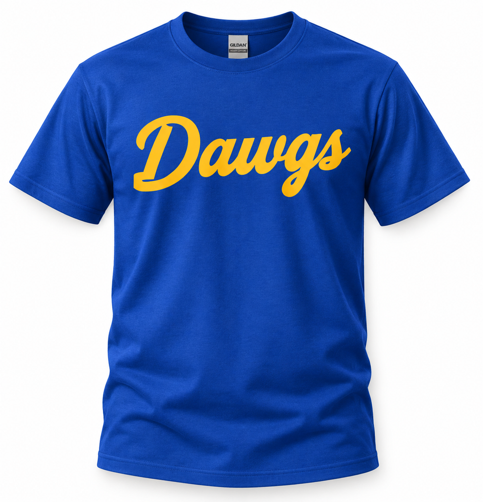 Bethesda Dawgs Royal Blue Soft Tee