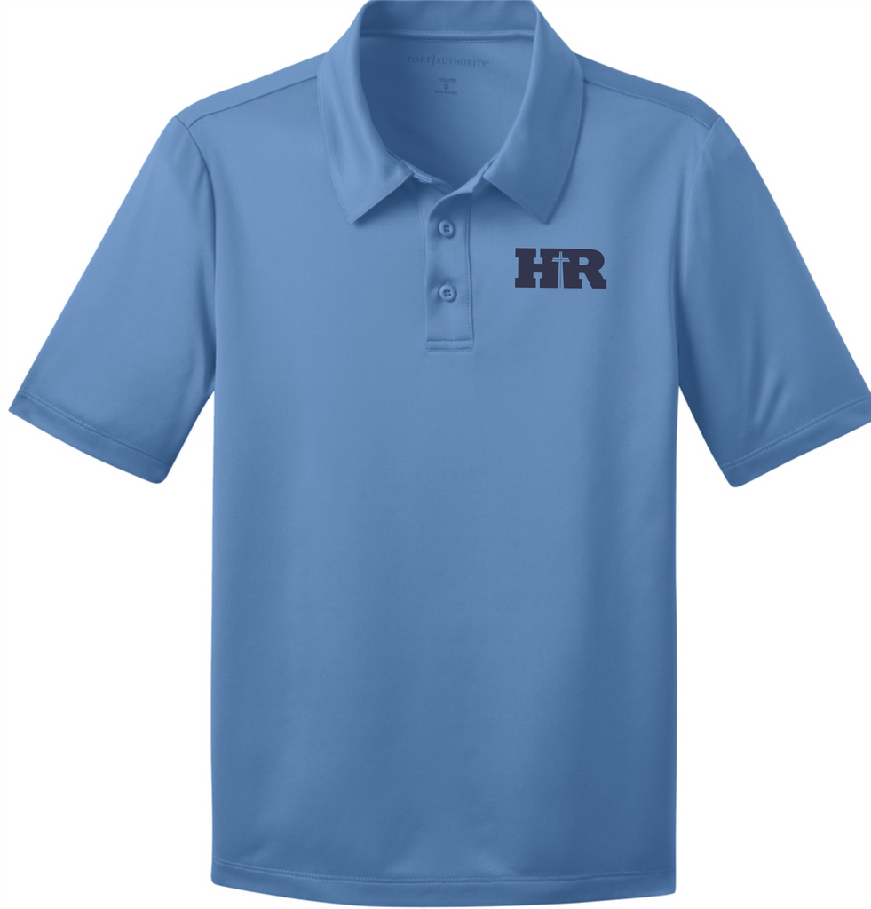 Holy Redeemer Embroidered Light Blue Cotton/Poly Blend Polo