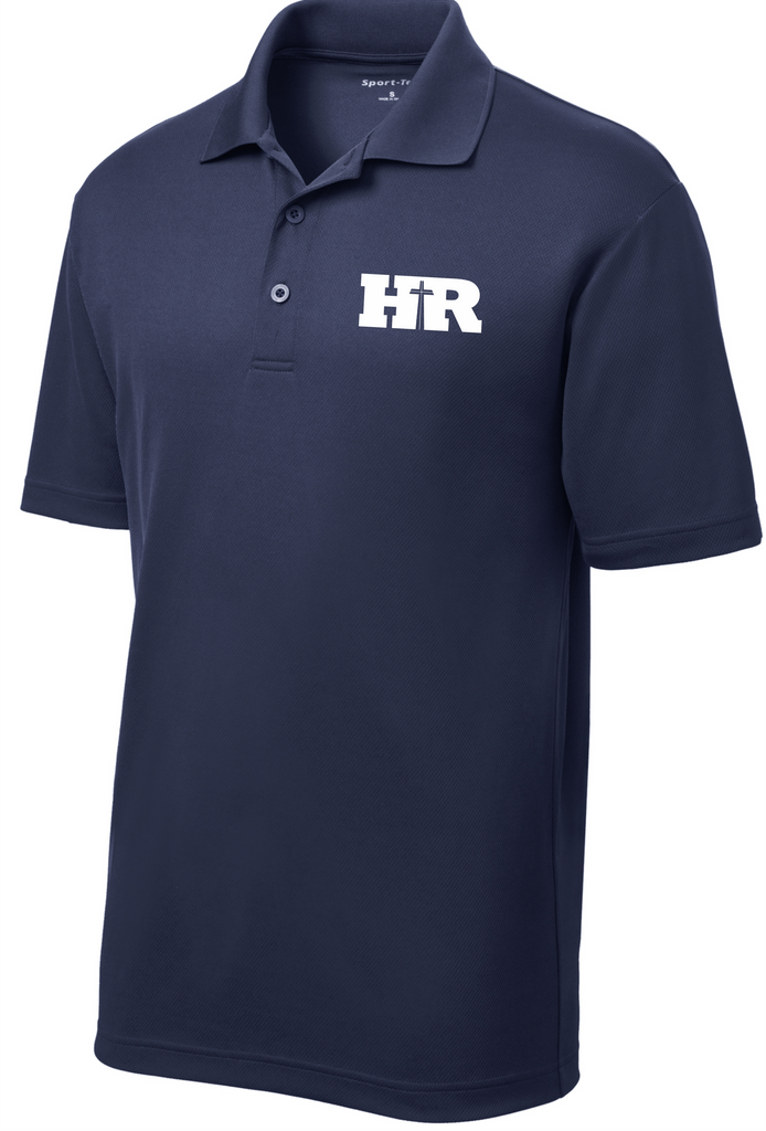 Holy Redeemer Embroidered Navy Blue Cotton/Poly Blend Polo (Grades 6-8)