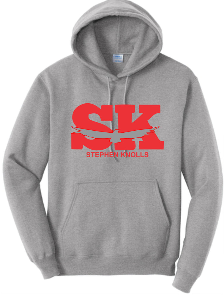 Stephen Knolls Dark Grey Softstyle Hooded Sweatshirt