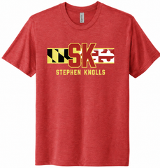 Stephen Knolls Red CVC Tee