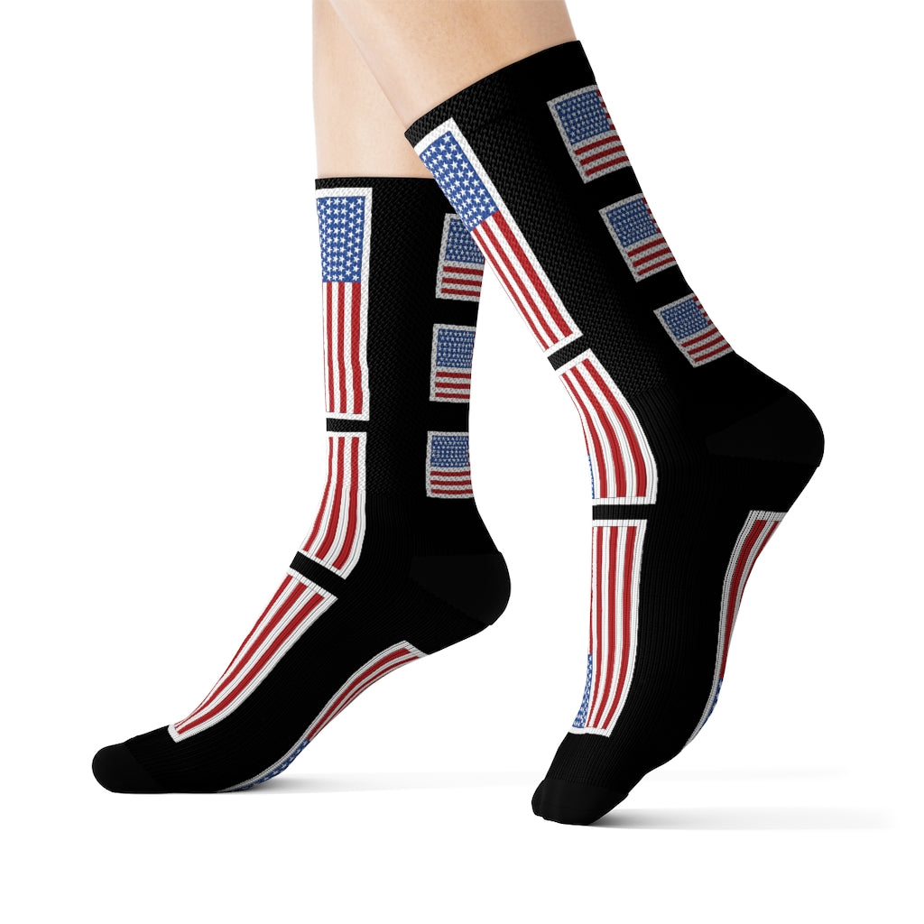 USA Flag Socks