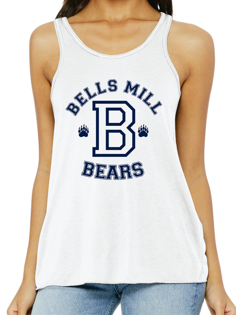 Bells Mill BELLA+CANVAS Women’s Flowy Racerback Tank