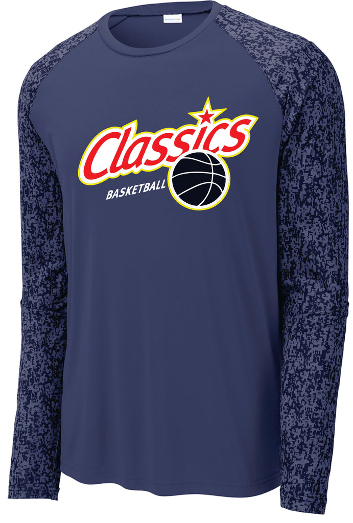 Classics Long Sleeve Digi Camo Tee