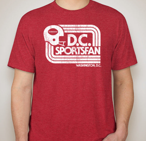 Vintage Red DCSportsFan Tri-Blend Tee
