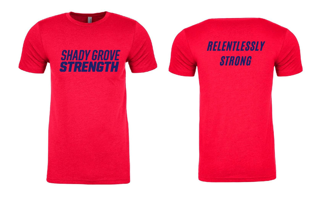 Shady Grove Strength Red Member Tees