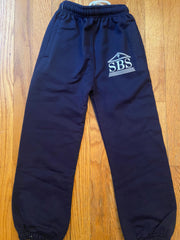 SBS Navy Blue Sweatpants with logo