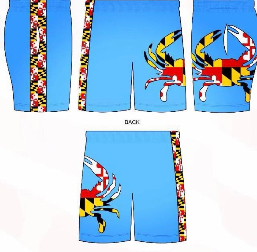 Blue Crab Maryland Shorts